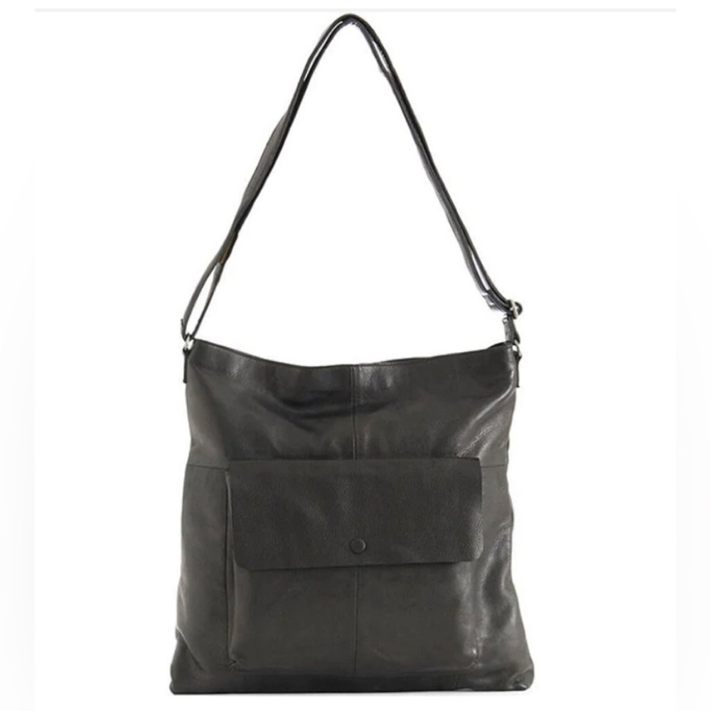 Day & Mood Malou Snap Pocket Leather Hobo Bag